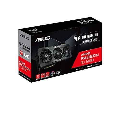 Asus TUF GAMING OC Radeon RX 6800 16GB GDDR6 Black image
