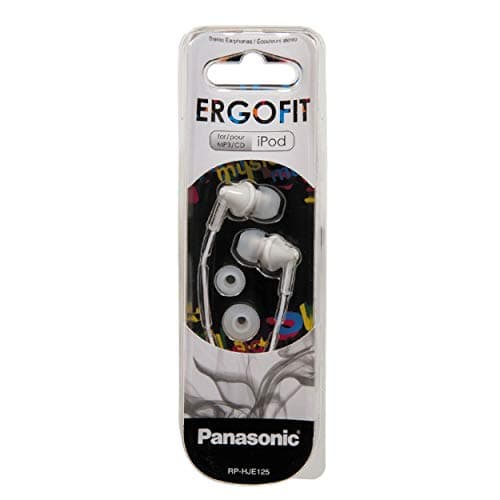 Panasonic RP-HJE125-W Closed Earbud image