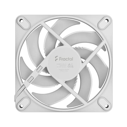 Fractal Design Momentum 120mm White PWM 67.34 CFM 1-Pack image