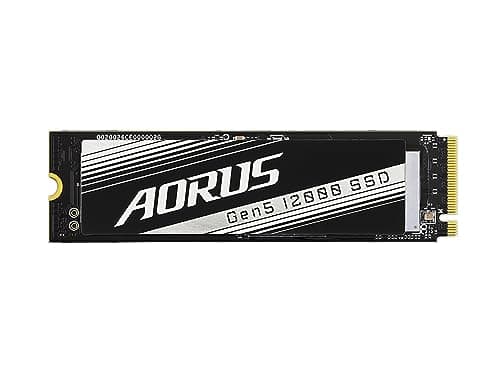 Gigabyte AORUS Gen5 12000 1TB SSD M.2-2280 PCIe 5.0 X4 NVME image