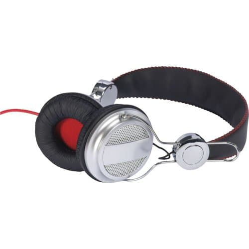 RCA RCAHP5043 Semi-open Headphones in Black / Silver image