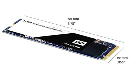 Western Digital Black 256GB SSD M.2-2280 PCIe 3.0 x4 NVMe image