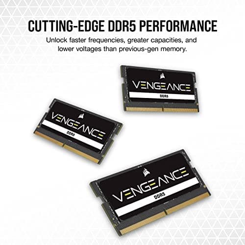 Corsair Vengeance Black / White SODIMM DDR5-4800 CL40 64GB (2x32GB) image