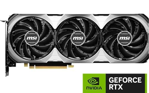 MSI VENTUS 3X OC GeForce RTX 4070 SUPER 12GB GDDR6X Black image