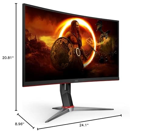AOC C27G2Z 27" 1080p 240Hz VA Curved Monitor image
