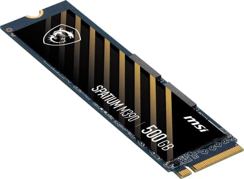 MSI SPATIUM M390 500GB M.2-2280 SSD PCIe 3.0 x4 NVMe image