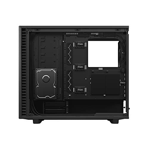 Fractal Design Define 7 Gray Solid Brushed Aluminum/Steel E-ATX Silent Modular Mid Tower Computer Case image