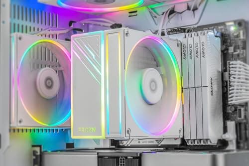 ID-COOLING FROZN A410 Air 152mm ARGB White image