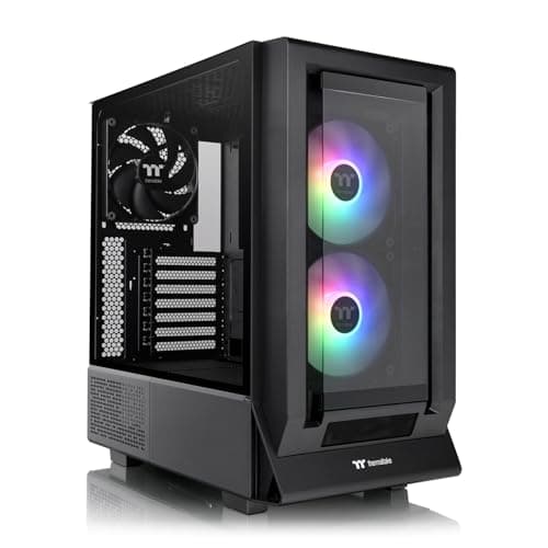 Thermaltake Ceres 350 MX ATX Mid Tower Black Tempered Glass Side Panel image