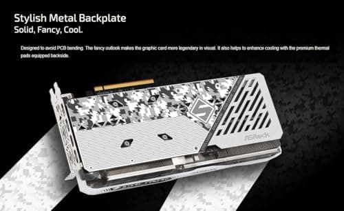 ASRock Steel Legend OC Radeon RX 7600 8GB GDDR6 White image