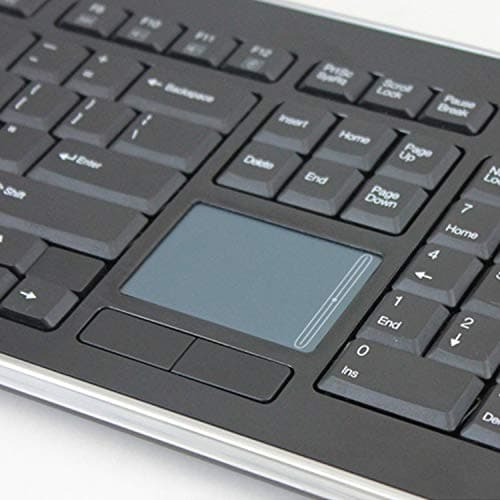 Adesso WKB-4400UB Wireless Standard Keyboard With Touchpad image