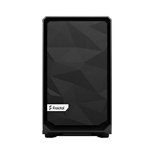 Fractal Design Meshify 2 Nano Mini-ITX Tower Black Tempered Glass Side Panel image