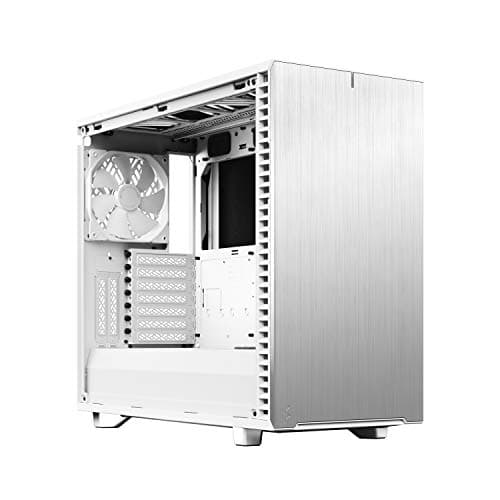 Fractal Design Define 7 White Solid Brushed Aluminum/Steel E-ATX Silent Modular Mid Tower Computer Case image