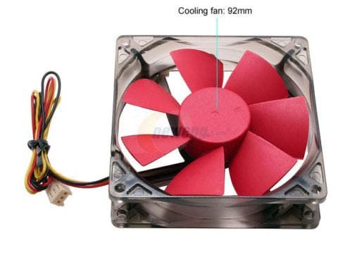 Evercool Spider Filter 92mm 41 CFM Red image