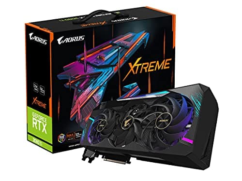 Gigabyte AORUS XTREME GeForce RTX 3080 Ti 12GB GDDR6X Black image