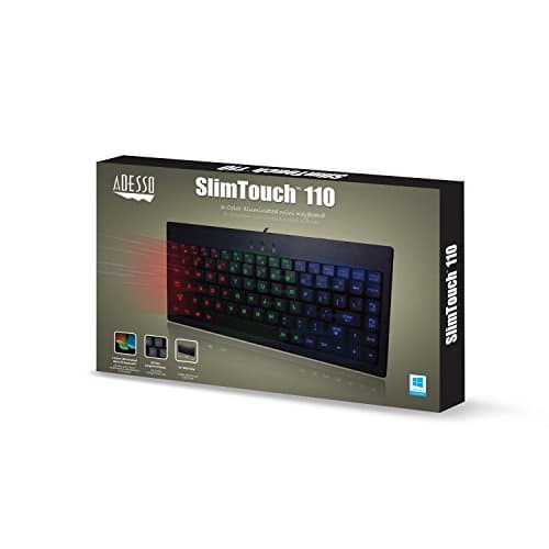Adesso SlimTouch 110 Wired Slim Keyboard image