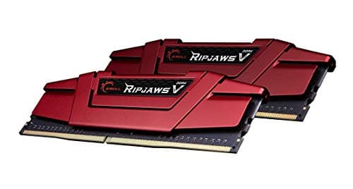 G.Skill Ripjaws V Black / Red DDR4-2400 CL15 16GB (2x8GB) image