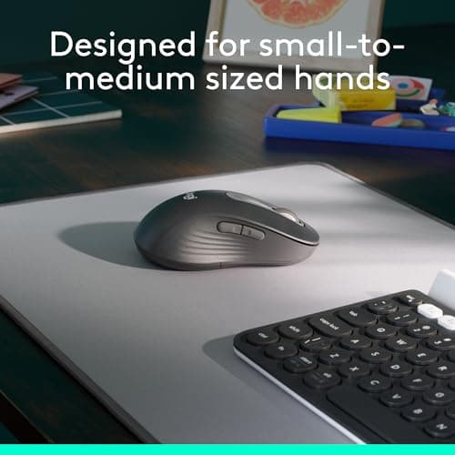 Logitech Signature M650 L Bluetooth Wireless Wired Optical Mouse image