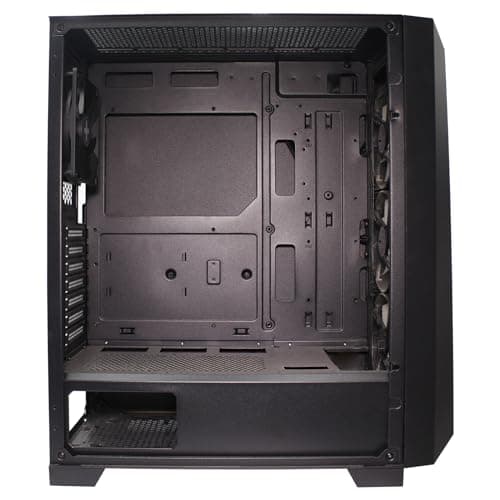 Xilence Xilent Breeze ATX Mid Tower Black with Tempered Glass Side Panel and USB 3.2 Gen 1 Type-A image