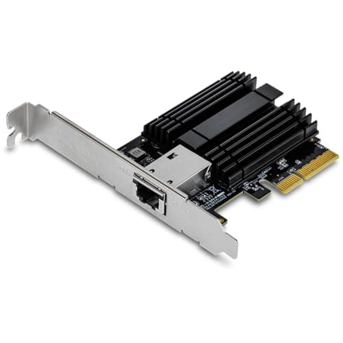 TRENDnet TEG-10GECTX 10 Gigabit PCIe Network Adapter 10 Gb/s Ethernet PCIe x4 image