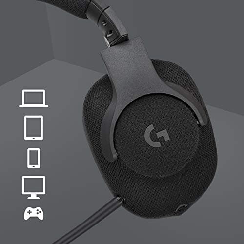 Logitech G433 Black Open 7.1 Channel Gaming Headset image