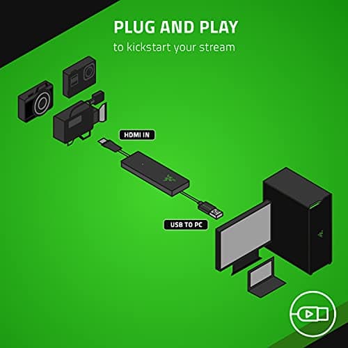 Razer Ripsaw X USB Capture Card w/ Camera Connection image