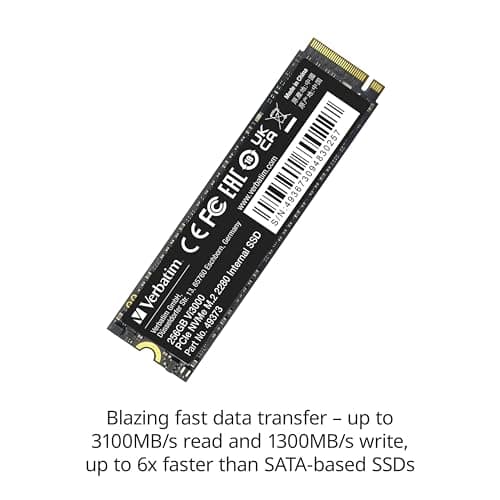 Verbatim Vi3000 1TB SSD M.2-2280 PCIe 3.0 X4 NVMe image