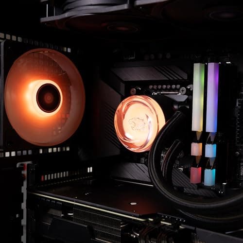 iBuypower AW4 Water 360mm 65 CFM Black image