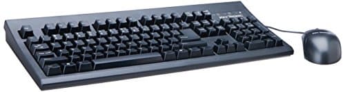 KeyTronic KT800P2M Wired Standard Keyboard With Optical Mouse image