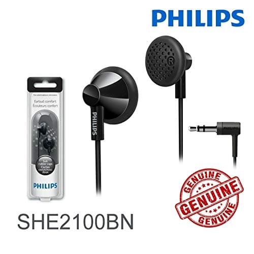 Philips SHE2100BL28 Closed-Back Wired Earbud image