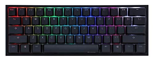 Ducky One 2 Mini RGB Wired Cherry MX Red Mechanical Gaming Keyboard image