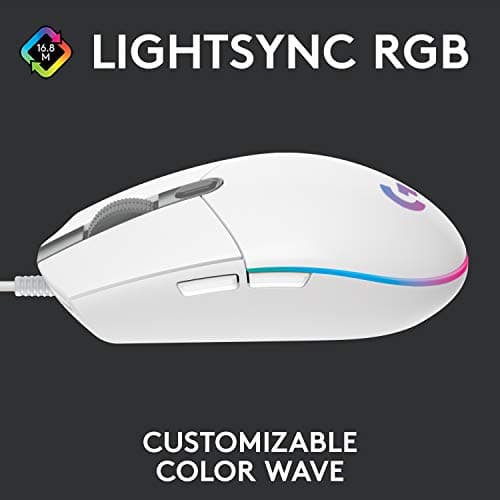 Logitech G203 Lightsync Wired Optical Gaming Mouse image