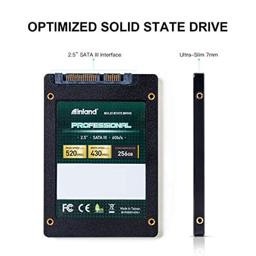 Inland Professional 256GB SSD 2.5" SATA 6.0 Gb/s image
