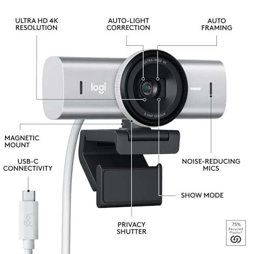 Logitech MX BRIO 4K 1080p Webcam image