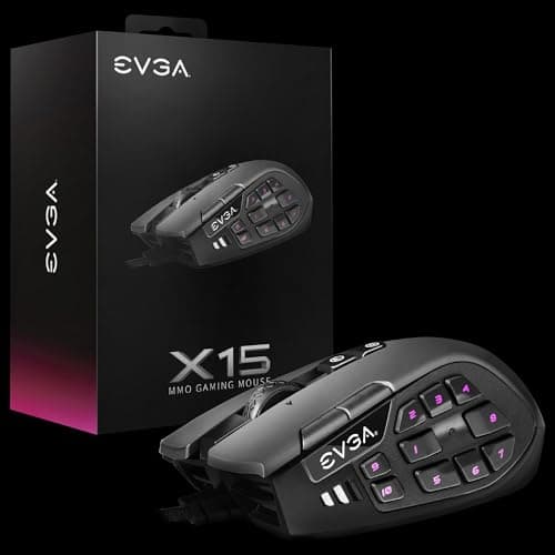 EVGA X15 MMO Gaming Wired Optical Mouse image
