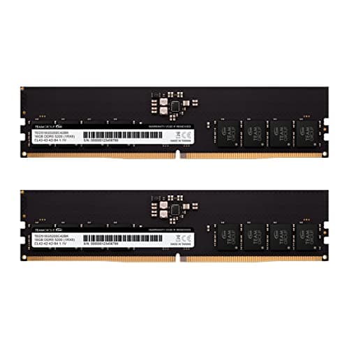 TEAMGROUP Elite Black DDR5-5200 CL42 16GB (2x8GB) main image