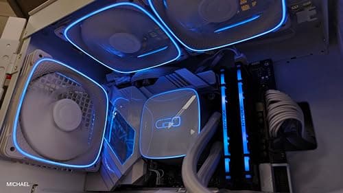 Geometric Future Eskimo Junior 36 Water 360mm 69.11 CFM White image