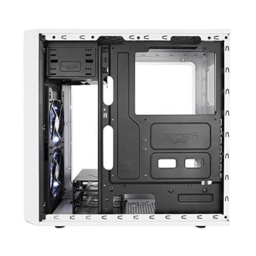Fractal Design Focus G ATX Mid Tower White with Acrylic Side Panel and USB 3.2 Gen 1 Type-A, USB 2.0 Type-A Front Panel image