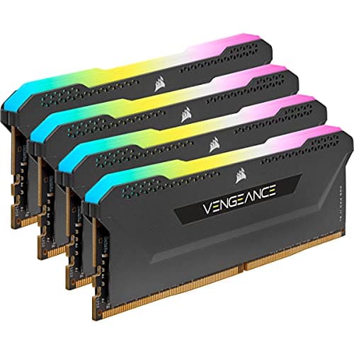 Corsair Vengeance RGB Pro SL Black DDR4-3600 CL18 64GB (4x16GB) image