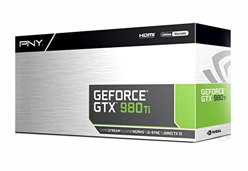 PNY VCGGTX980T6XPB-CG GeForce GTX 980 Ti 6GB GDDR5 Black / Silver image