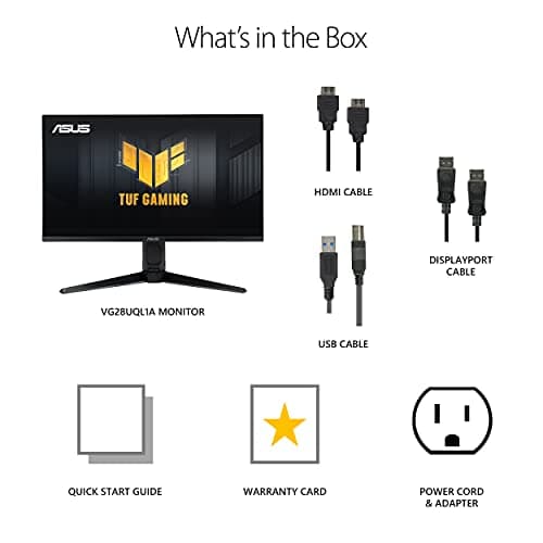 Asus TUF Gaming VG28UQL1A 28" 4K 144Hz IPS Monitor image