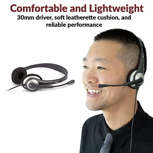 Cyber Acoustics AC-204 Closed-Back Headphones image