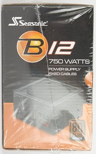 SeaSonic B12 BC 750W Non-Modular 80+ Bronze Certified image