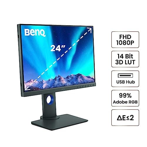 BenQ SW240 24.1" 1920x1200 60Hz IPS Monitor image
