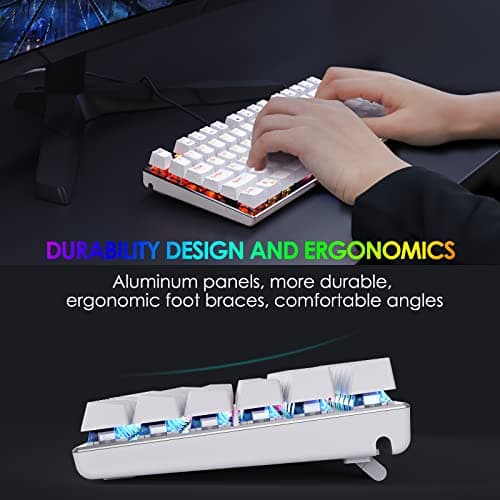 E-element Z88RGB81WRZ Wired Mini Mechanical Keyboard image