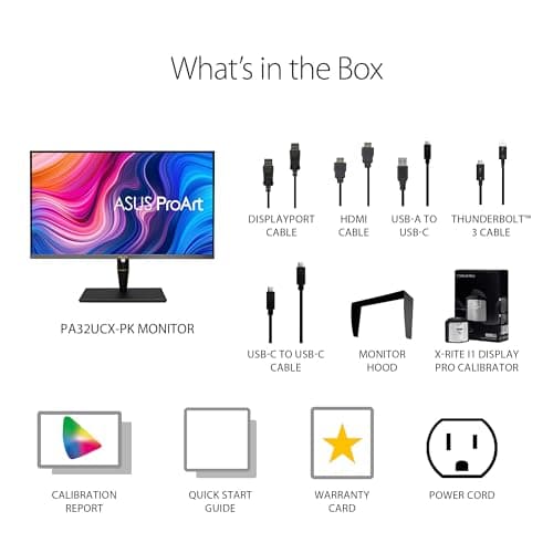 Asus ProArt Display 32" 4K 60Hz Mini LED IPS Monitor image
