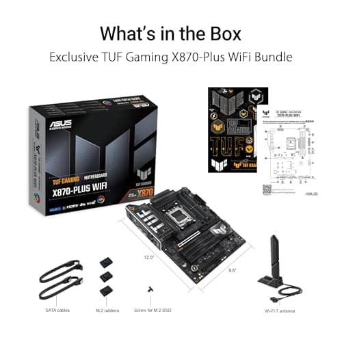 Asus X870 TUF GAMING PLUS WIFI AM5 DDR5 ATX image