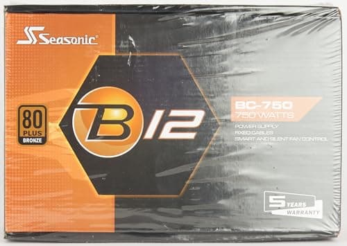 SeaSonic B12 BC 750W Non-Modular 80+ Bronze Certified image