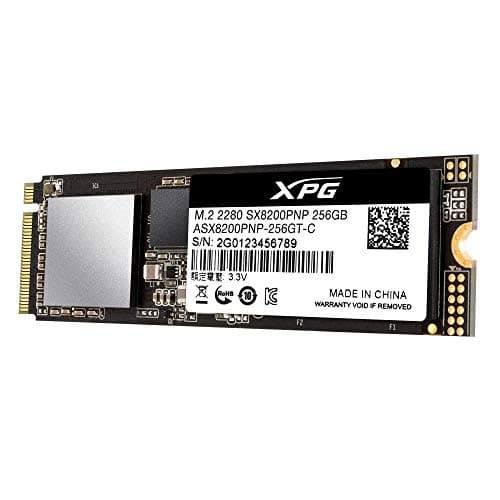 ADATA XPG SX8200 Pro 256GB M.2 SSD PCIe 3.0 X4 NVMe image