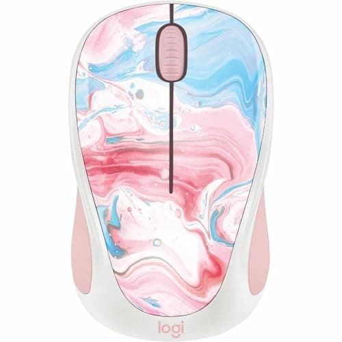 Logitech M317 Cotton Candy Wireless/Wired Optical Mouse image